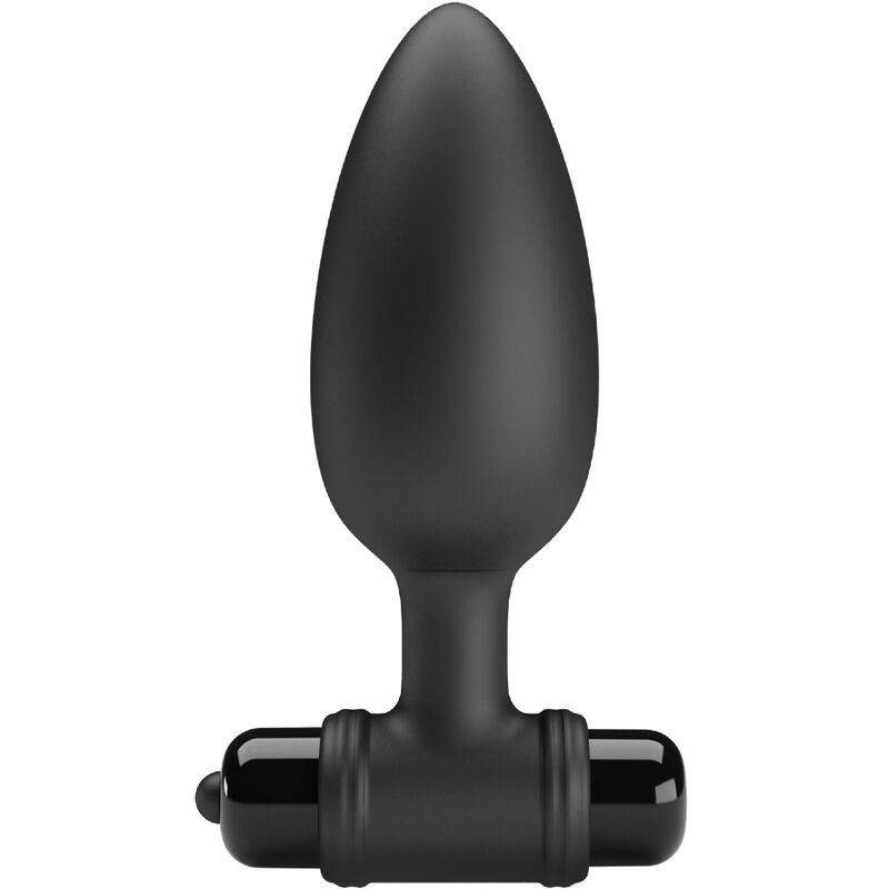 PRETTY LOVE - VIBRA BUTT PLUG 2 ANAL PLUG 10 VIBRAÇÕES PRETO