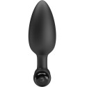 PRETTY LOVE - VIBRA BUTT PLUG 2 ANAL PLUG 10 VIBRAÇÕES PRETO