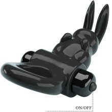 PRETTY LOVE - ANNEAU VIBRATEUR EXCITANT RABBIT 10 VIBRATIONS NOIR