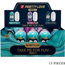 PRETTY LOVE - VENUS X 15 MÄNNLICHE MASTURBATOREN AUS SILIKON