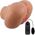 CRAZY BULL - LUNA VIBRATOR BUTT MIT REALISTISCHER VAGINA UND
