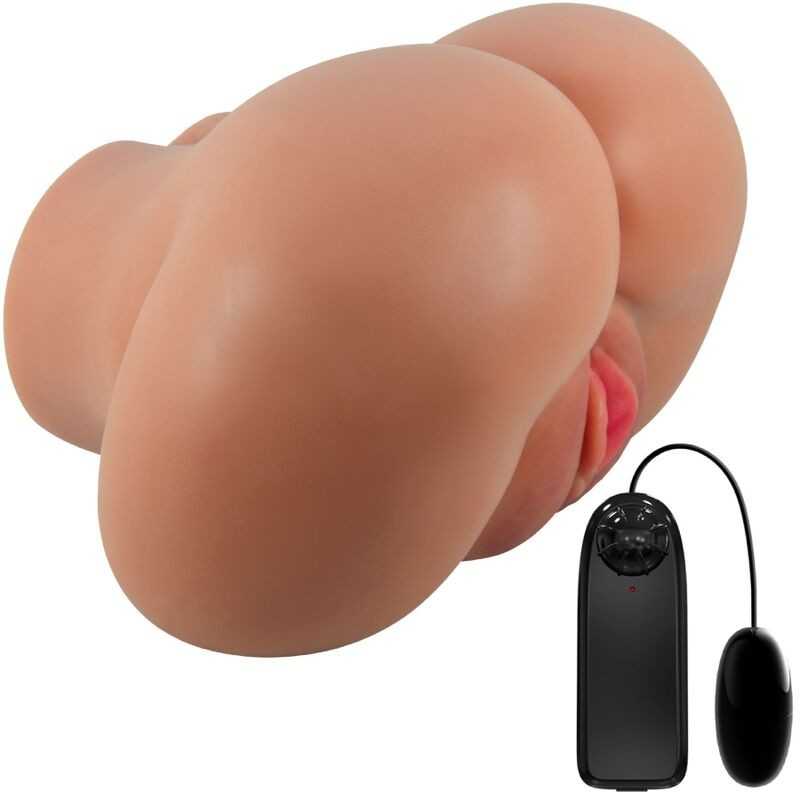 CRAZY BULL - LUNA VIBRATOR BUTT WITH REALISTIC VAGINA AND ANUS
