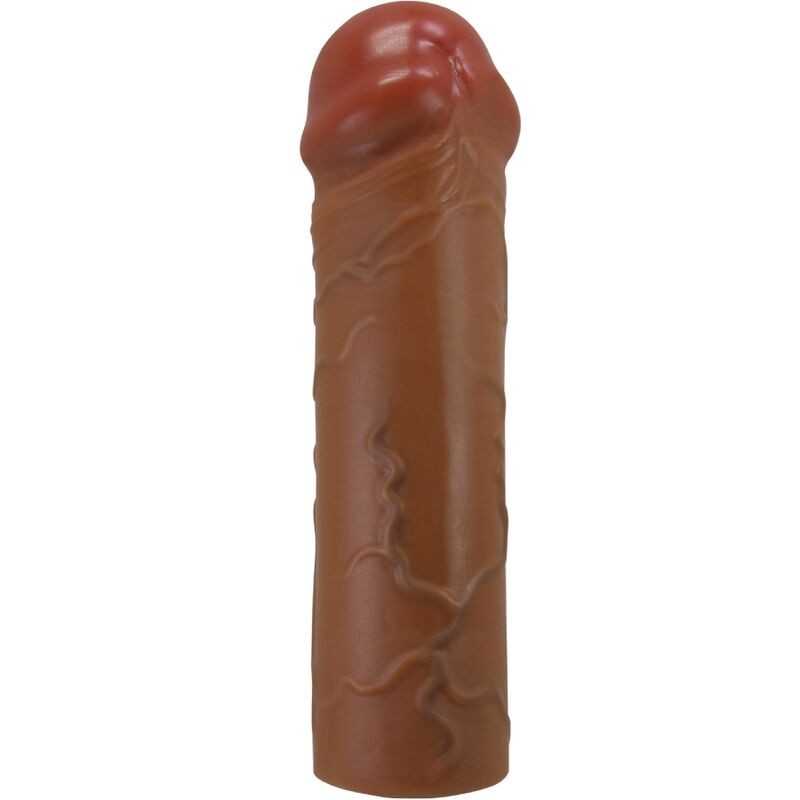 PRETTY LOVE - MANGA PENIS NILE COM EXTENSÃO DE 2,5 CM MULATO PRETTY LOVE - MANGA PENIS NILE COM EXTENSÃO DE 2,5 CM MULATO