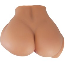 CRAZY BULL - VIBRATORE EMILIA ASS CON VAGINA E ANO REALISTICI