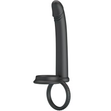 PRETTY LOVE - DILLION DOUBLE PENETRATION DOUBLE COCK RING BLACK