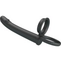 PRETTY LOVE - DILLION DOUBLE PENETRATION DOUBLE COCK RING BLACK