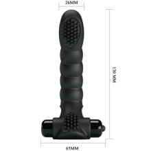 PRETTY LOVE - ALEXANDER FINGERVIBRATOR 10 VIBRATIONEN SCHWARZ