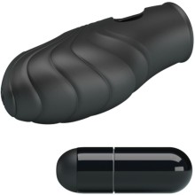 PRETTY LOVE - LICH SILICONE DEDO VIBRADOR PRETO