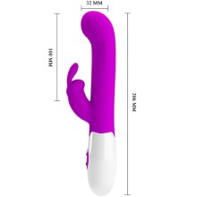 PRETTY LOVE - VIBRATORE CENTAUR CONIGLIO 30 MODALITÀ DI