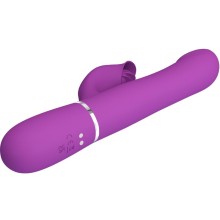 PRETTY LOVE - 4 IN 1 MULTIFUNCTION VIBRATOR STIMULATOR PURPLE