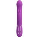 PRETTY LOVE - COALE 4 IN 1 MULTIFUNCTION RABBIT VIBRATOR PURPLE