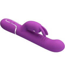 PRETTY LOVE - COALE 4 IN 1 MULTIFUNCTION RABBIT VIBRATOR PURPLE