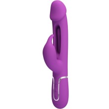 PRETTY LOVE - KAMPAS 3 IN 1 MULTIFUNKTIONS-RABBIT-VIBRATOR LILA