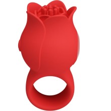 PRETTY LOVE - JAE ROSE FÖRMIGER FINGERVIBRATOR 10 VIBRATIONEN ROT