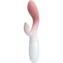 PRETTY LOVE - BRIGHTY G-SPOT VIBRATOR + KLITORIS-STIMULATOR 30 VIBRATIONEN ROSA