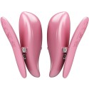 PRETTY LOVE - CAILEY NIPPELKLEMMEN 10 VIBRATIONEN FERNBEDIENUNG ROSA