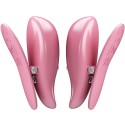PRETTY LOVE - CAILEY NIPPLE CLAMPS 10 VIBRAÇÕES CONTROLE REMOTO