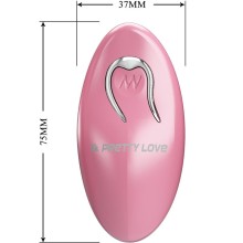 PRETTY LOVE - CAILEY NIPPLE CLAMPS 10 VIBRAÇÕES CONTROLE REMOTO