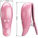 PRETTY LOVE - CAILEY NIPPELKLEMMEN 10 VIBRATIONEN FERNBEDIENUNG ROSA