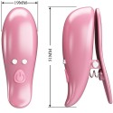 PRETTY LOVE - CAILEY NIPPLE CLAMPS 10 VIBRAÇÕES CONTROLE REMOTO