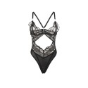 SUBBLIME - 955229 TRANSPARENTER BODY MIT HOHLSPITZE SCHWARZ L/XL