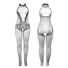 SUBBLIME - 951801 BODYSTOCKING AUS NETZ UND SPITZE MIT OBEREM