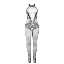 SUBBLIME - 951801 BODYSTOCKING AUS NETZ UND SPITZE MIT OBEREM