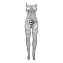 SUBBLIME - 952112 BODYSTOCKING DE REDE COM DETALHES NO PEITO E