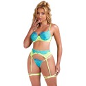 SUBBLIME - 955328 CONJUNTO DE SUTIÃ COM RENDA E LINHAS DE LIGA