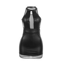 SUBBLIME - 955489 VESTIDO DECOTE HALTER COM TRANSPARÊNCIAS