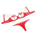 SUBBLIME - 955526 ENSEMBLE SOUTIEN-GORGE AVEC CHAÎNES ET COEUR
