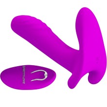 PRETTY LOVE - MASSAGER VIBRATOR 12 VIBRATIONEN FERNBEDIENUNG LILA