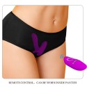 PRETTY LOVE - MASSAGEADOR E VIBRADOR 12 VIBRAÇÕES CONTROLE REMOTO ROXO