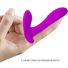 PRETTY LOVE - MASSAGER VIBRATOR 12 VIBRATIONS REMOTE CONTROL PURPLE