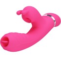 PRETTY LOVE - VIBRATORE MULTIFUNZIONE CONIGLIO PHOENIX ROSA