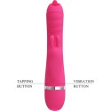 PRETTY LOVE - VIBRATEUR LAPIN MULTIFONCTION PHOENIX ROSE