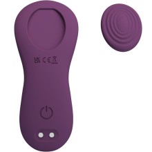 PRETTY LOVE - MANE LAY ON CLITORIS MASSAGER 10 VIBRATIONEN FERNBEDIENUNG LILA