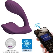 PRETTY LOVE - FRANZ MASSAGER E VIBRADOR APLICATIVO GRATUITO ROXO