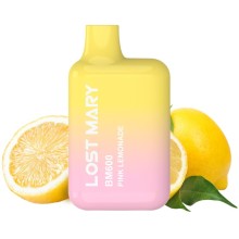 LOST MARY - BM600 NICOTINE VAPER 2% DISPOSABLE PINK LEMONADE