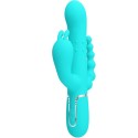 PRETTY LOVE - CAMMY 4 EN 1 VIBRATEUR MULTIFONCTION TRIPPLE RABBIT BLEU