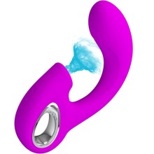 PRETTY LOVE - SIBEL SIBEL G-SPOT VIBRATOR + CLITORIS STIMULATOR 10 VIBRATIONS PURPLE