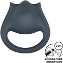 SATISFYER - PERFECT PAIR 2 MULTIVIBRATEUR 2 EN 1 ANNEAU PÉNIS