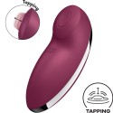 SATISFYER - TAP CLIMAX 2 VIBRADOR ESTIMULADOR VERMELHO