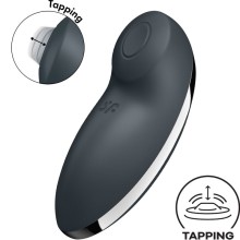 SATISFYER - TAP CLIMAX 2 VIBRATOR STIMULATOR GREY