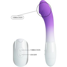 PRETTY LOVE - VIBRADOR ELEMENTAL PONTO G 30 VIBRAÇÕES ROXO