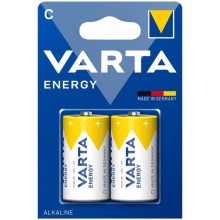 VARTA - ENERGY ALKALINE BATTERIE C LR14 BLISTER*2