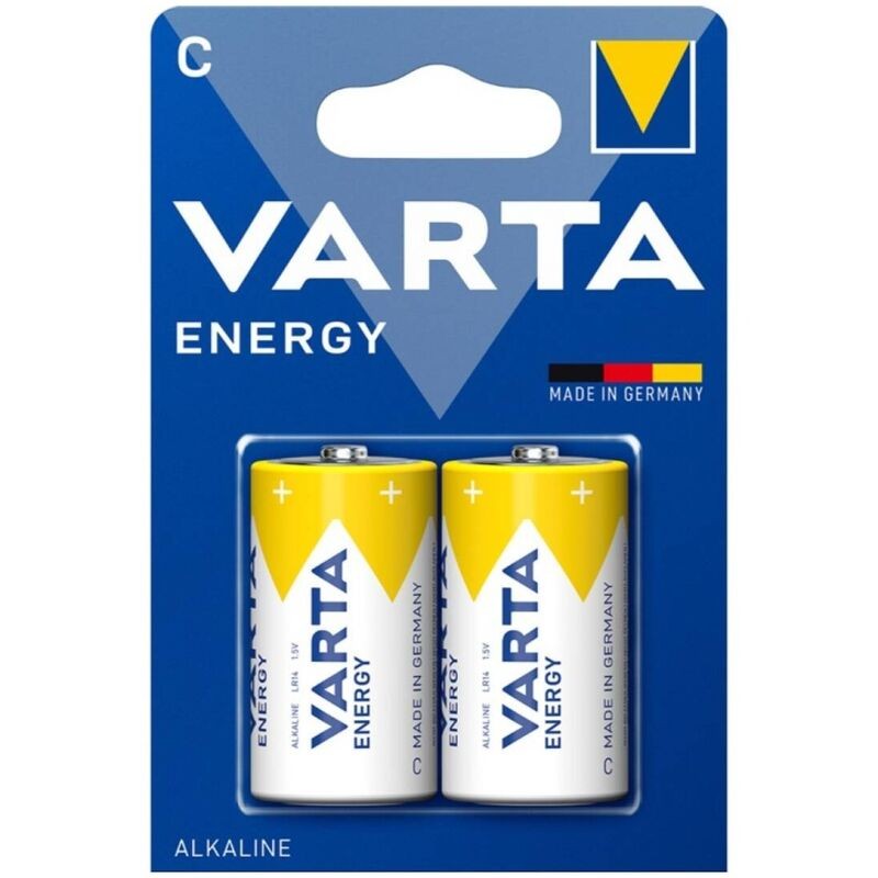 VARTA - ENERGY ALKALINE BATTERIE C LR14 BLISTER*2