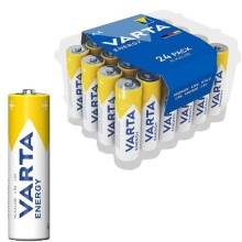 VARTA - ENERGY BATTERIA ALCALINICA AA LR6 CONFEZIONE*24 BATTERIE