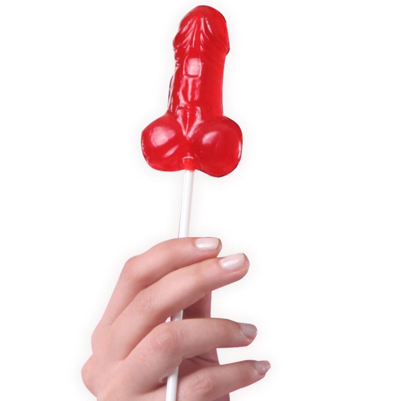 SECRETPLAY - LOLLIPOP PENIS GUMMY STRAWBERRY