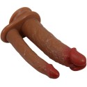 PRETTY LOVE - GORAN DILDO DUPLO REALISTA NATURAL MULATO